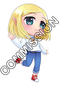 Elfies 1 Chibi Commission